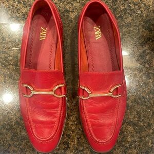 Zara loafers